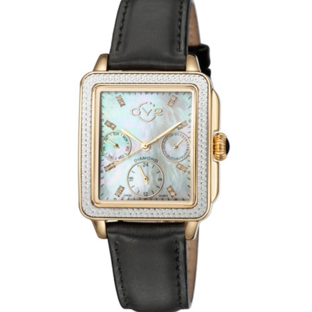 AUTHENTIC LUXURY GVII SWISS DIAMOND WATCH 🔥